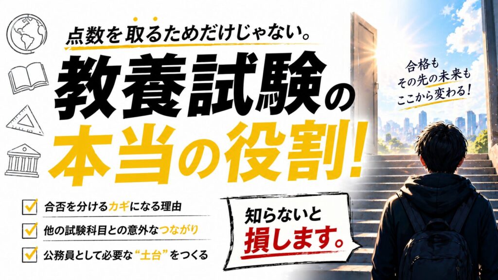 教養試験の本当の役割