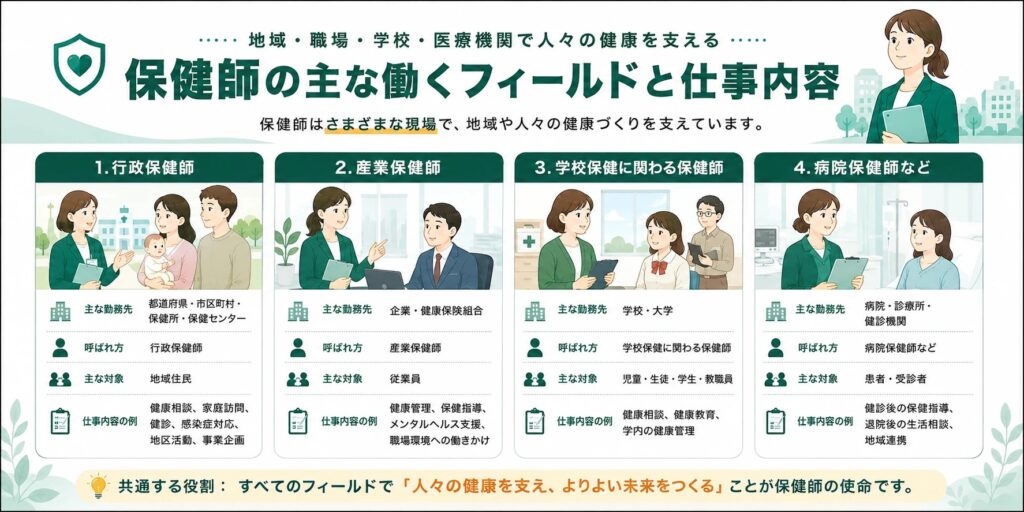 保健師の仕事内容